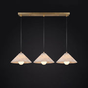 Amara Alabaster Cone Pendant Lamp
