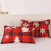 Sleepwyn Christmas Checkered Elk Duvet Set (3pcs)
