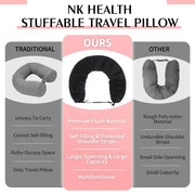 Sleepwyn Fillable Travel Neck Pillow