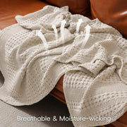 Sleepwyn Cotton Waffle Weave Summer Blanket