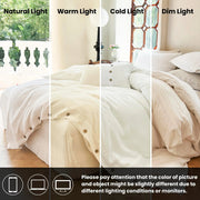 Sleepwyn Cotton Solid Duvet Cover Set