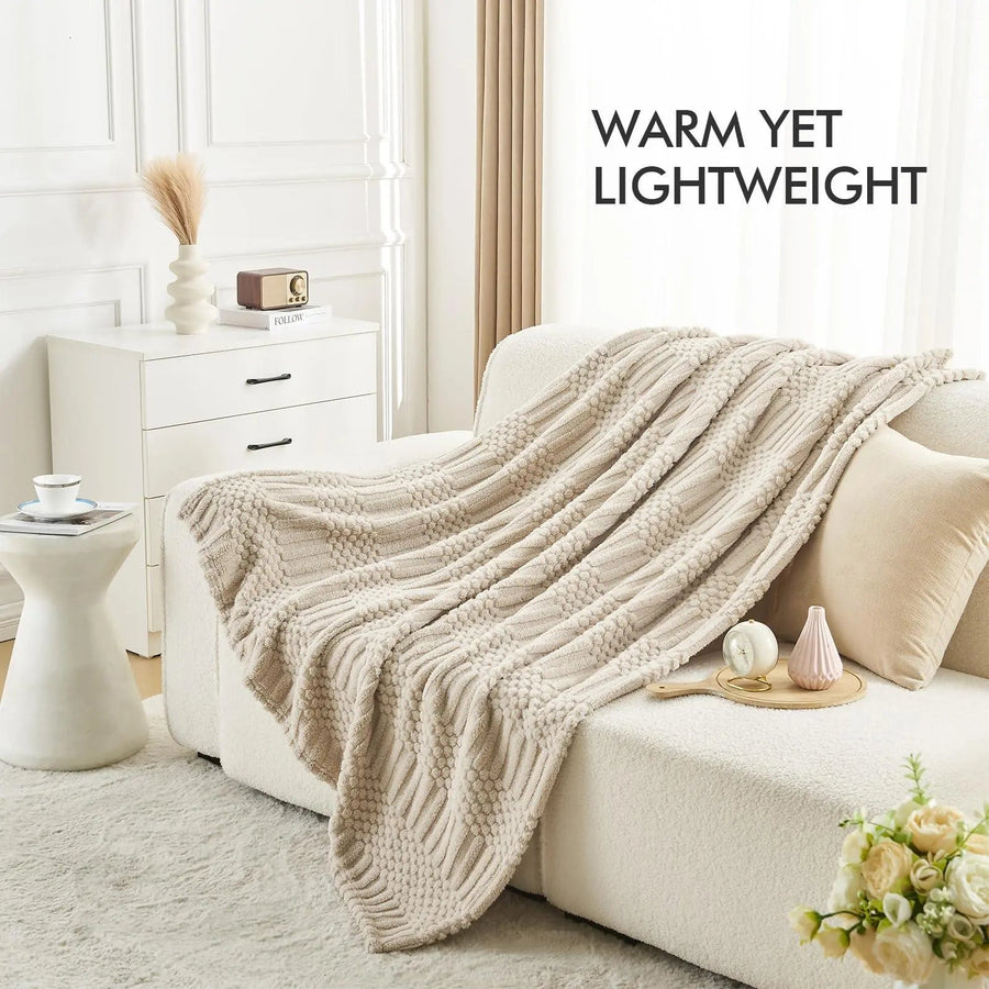 Sleepwyn Fleece Throw Blanket for Couch