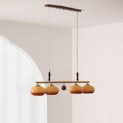 Amber Trio Pendant Lamp