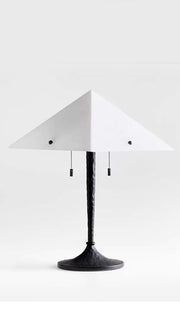 Apex Alabaster Prism Table Lamp