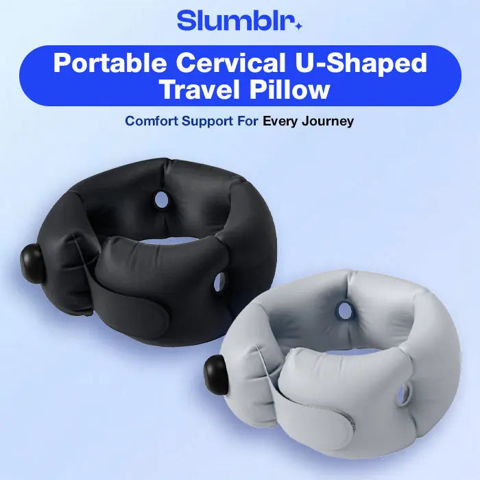 Sleepwyn Portable Cervical U-Shaped Travel Pillow