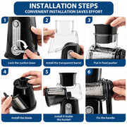 Sleepwyn Rotary Cheese Grater
