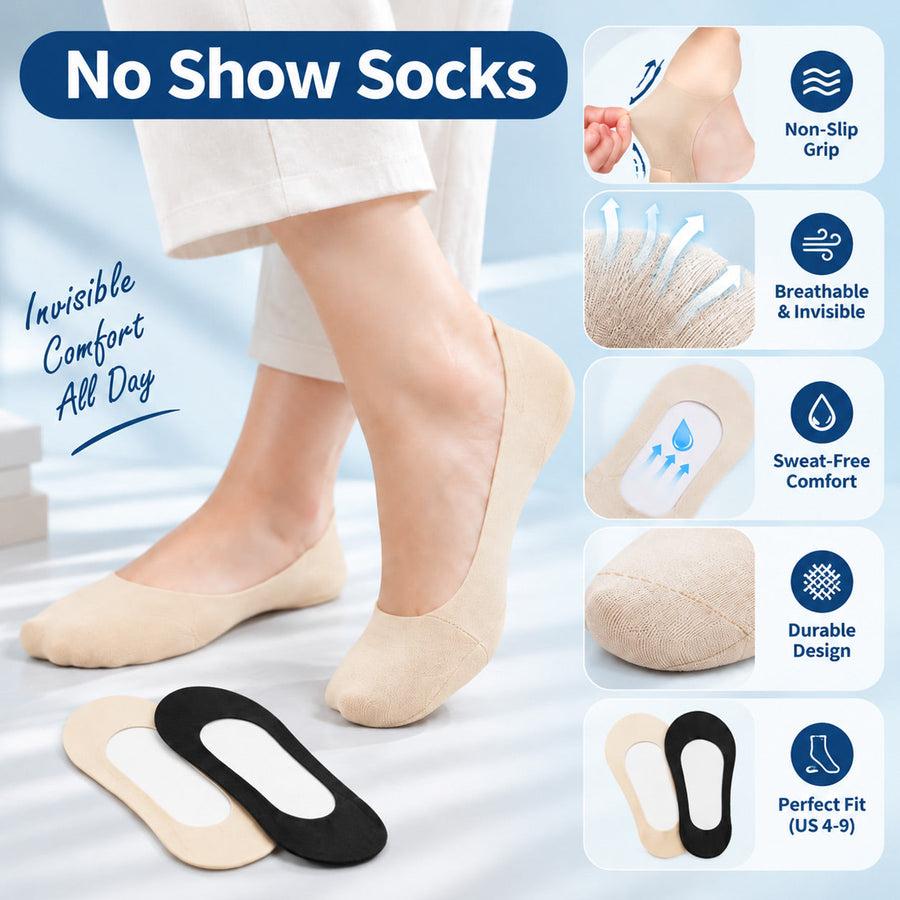 Sleepwyn No Show Socks