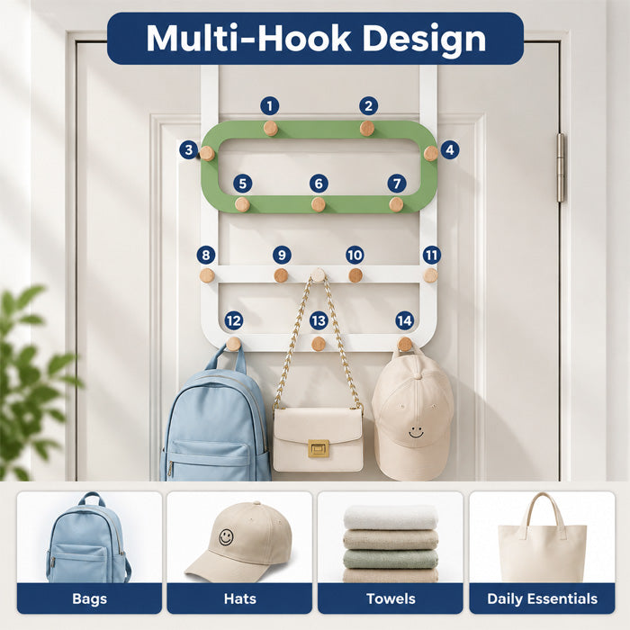Sleepwyn Over-Door Hook Rack