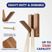 Sleepwyn Piano Key Wood Hooks (2 Pcs)