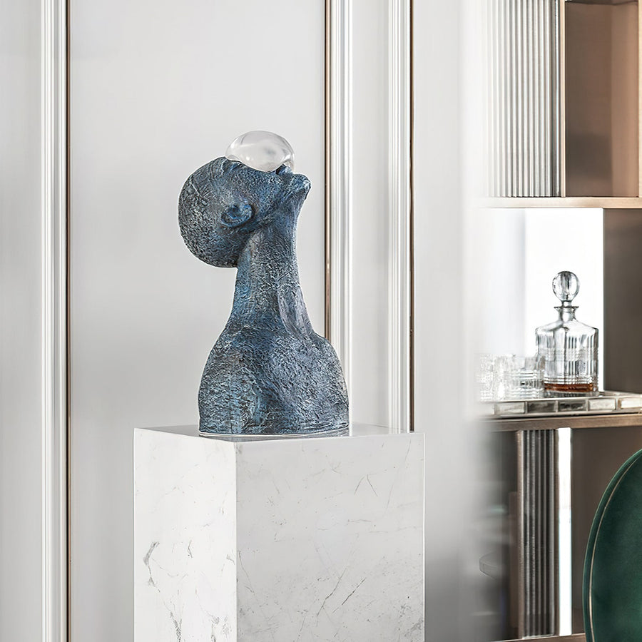 Atlas Guardian Sculpture Table Ornaments