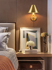 Aurelia Brass Wall Sconce