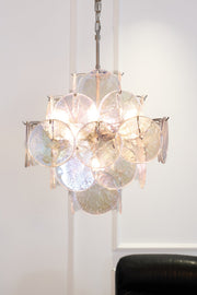 Aurelia Iridescent Glass Chandelier