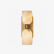 Aurelian Twin Alabaster Wall Light