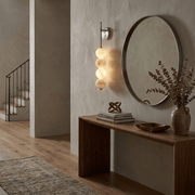 Aurelle Alabaster Wall Sconce