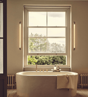 Aurevane Ribbed Glass Wall Sconce