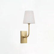 Aurevia Alabaster Tapered Shade Wall Sconce