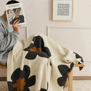 Sleepwyn Sunflower Printed Soft Fleece Throw Blanket
