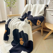 Sleepwyn Sunflower Printed Soft Fleece Throw Blanket