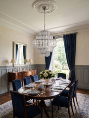 Aurum Cascade Glass Chandelier
