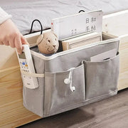 Sleepwyn Hanging Cotton Linen Bedside Storage Bag