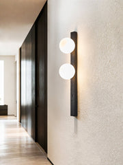 Balanced Globe Sconce