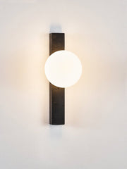 Balanced Globe Sconce