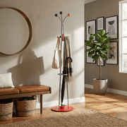 Ball Top Standing Coat Rack
