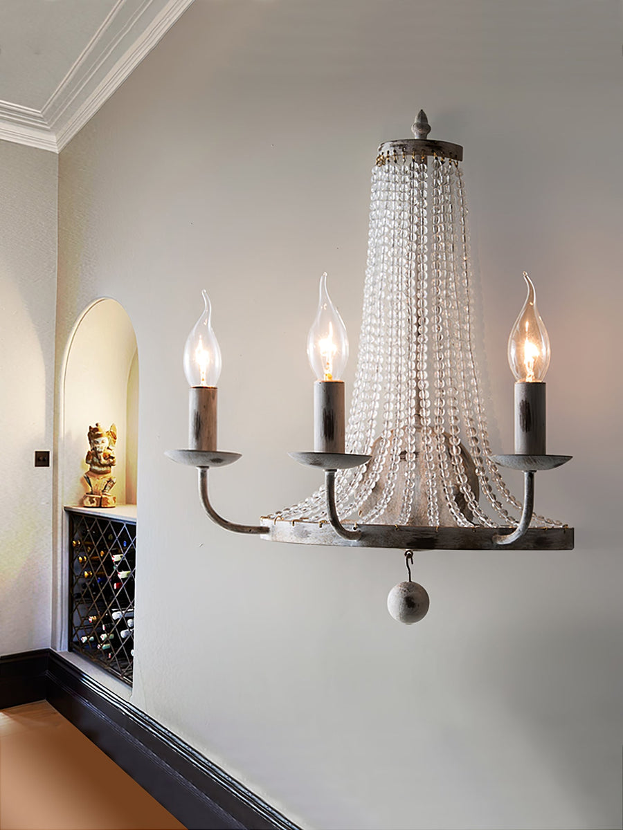 Basket Crystal Wall Lamp