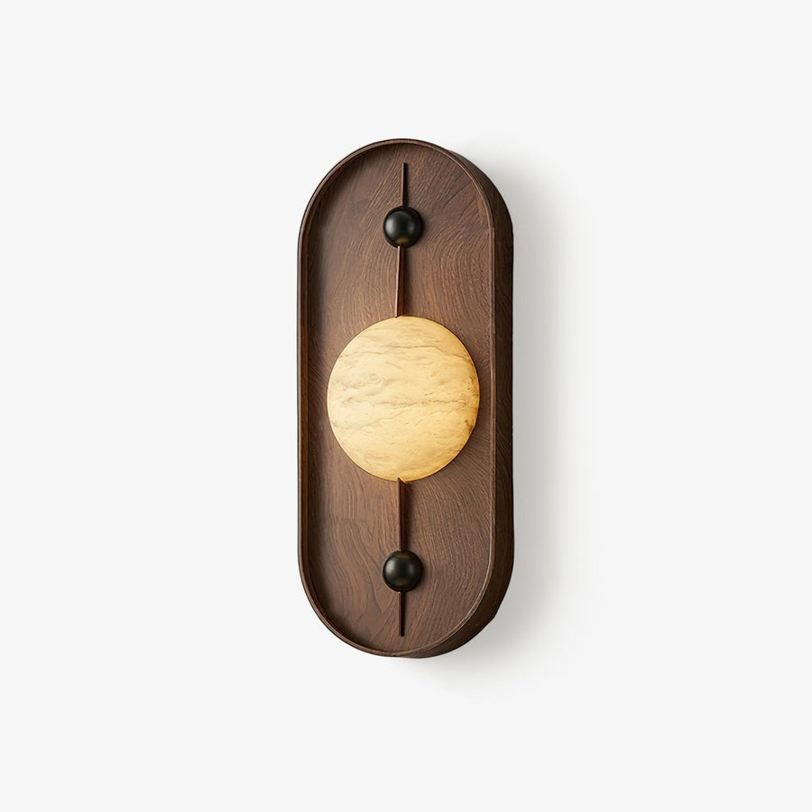 Bezel Alabaster Wall Lamp