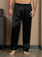 100% Mulberry Silk Long Relaxed Pajama Pants