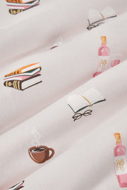 Long Sleeve Adult Sleep Bag Walker in Book Club