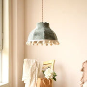 Bramble Check Pendant Light