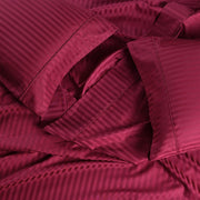 Top Split (Flex) King Sheet Set Luxury 608 Thread Count Damask Stripe