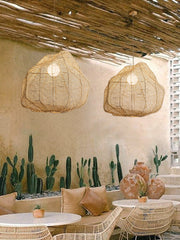Cairn Woven Rattan Pendant Lamp
