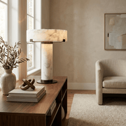 Calix Alabaster Table Lamp