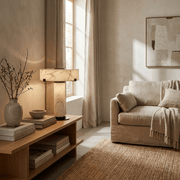 Calix Alabaster Table Lamp