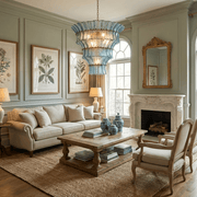 Calyra Tiered Glass Chandelier