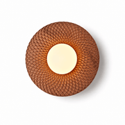 Carved Ash Wood Sconce