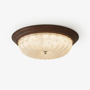 Celestia Walnut Ceiling Light