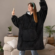 Sleepwyn Double Fleece Hooded Pullover Jacket