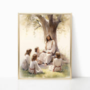 Sleepwyn Jesus Canvas Poster