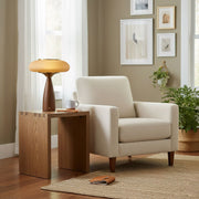 Cielo Wooden Rechargeable Table Lamp