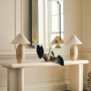 Cirra Travertine Table Lamp