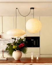 Washi Paper Whimsy Pendant Lamp