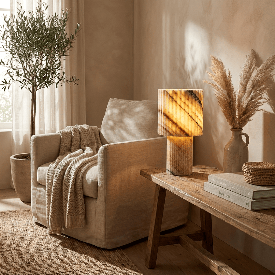 Colonna Onyx Table Lamp