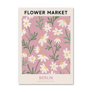 Vintage Flower Market Canvas Posters