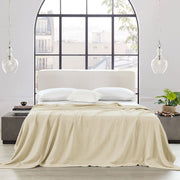 100% Cotton 2-Ply Sheet Blanket/Throw