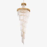 Crystal Spiral Chandelier