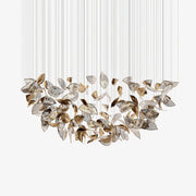 Windswept Leaf Chandelier