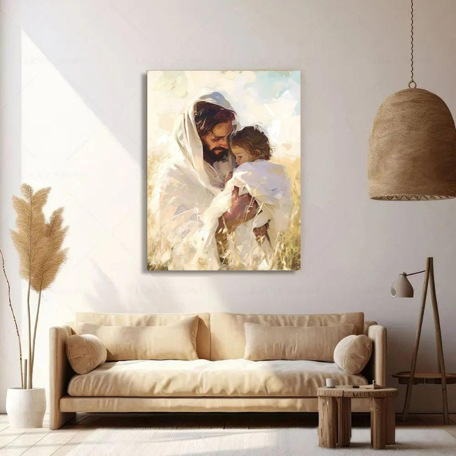 Sleepwyn Jesus Canvas Poster